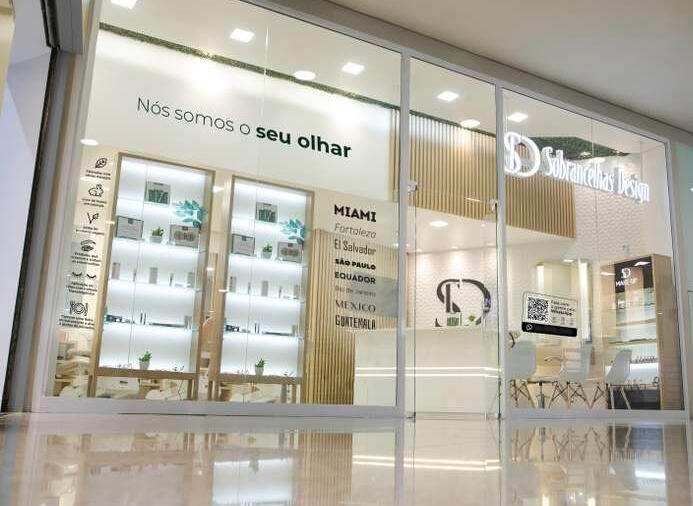 Sobrancelhas Design loja de shopping